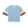 Women's Lake V-Neck -Best Clothing Store Playboy V Neck Trim T Shirt Blue 01 75a15b95 f60f 40bf aa24 f68a16c86ba0