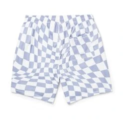 Men's Wavy Checker Basketball Shorts 7 Men's Wavy Checker Basketball Shorts -Best Clothing Store Playboy Wavy Basketball Short 02