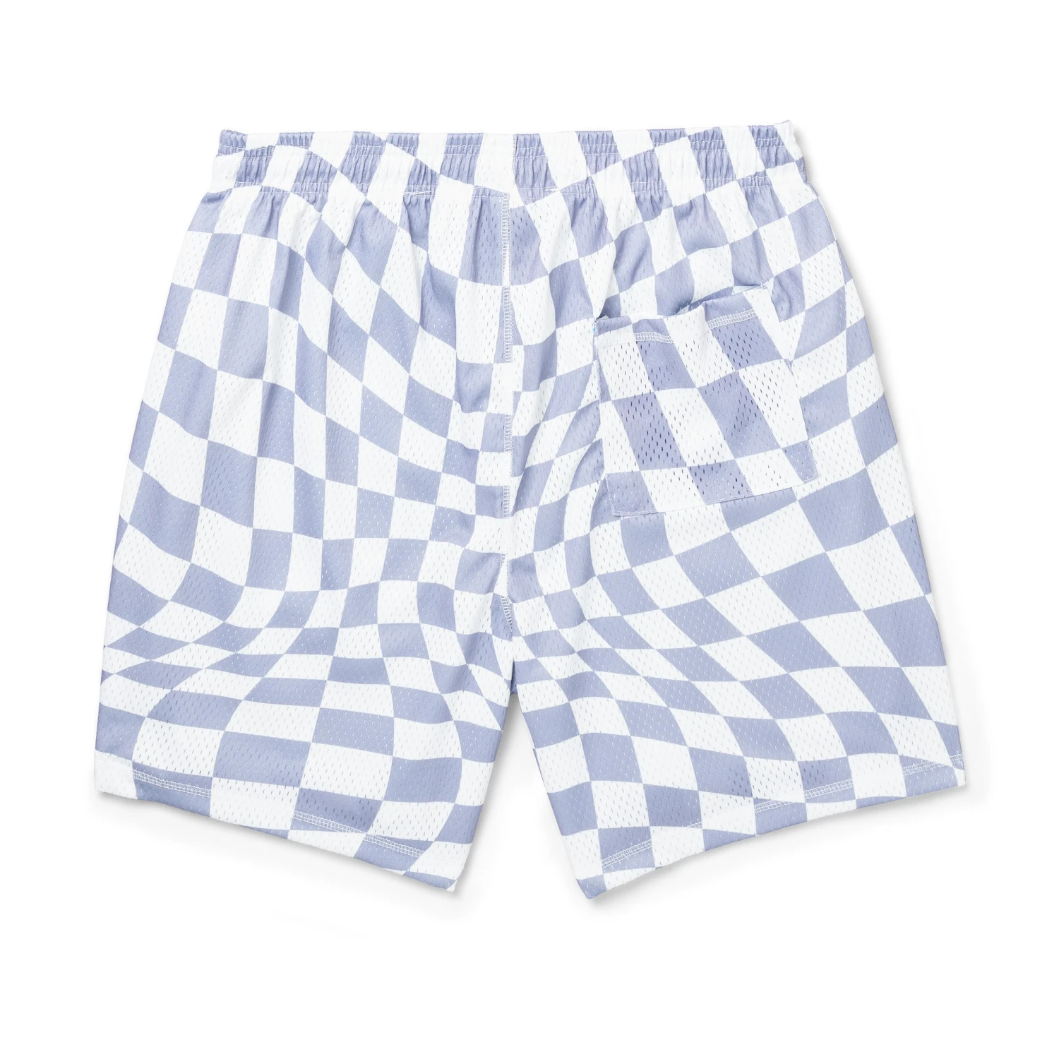 Men's Wavy Checker Basketball Shorts 5 Men's Wavy Checker Basketball Shorts - Image 3