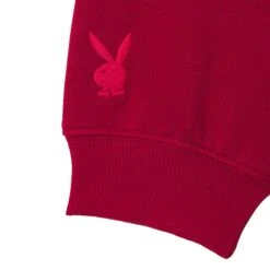 Women's Classic Crewneck -Best Clothing Store Playboy Womens Classic Crewneck Scarlet Sage 04