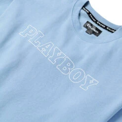Women's Masthead Crewneck -Best Clothing Store Playboy Womens Masthead Crewneck Blue 03