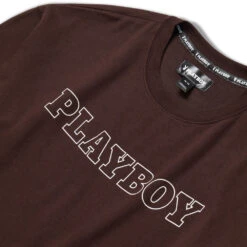 Women's Masthead Crewneck -Best Clothing Store Playboy Womens Masthead Crewneck Burgundy 03