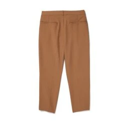 Men's Classic Trouser -Best Clothing Store Playboy Wool Trouser Tan 02