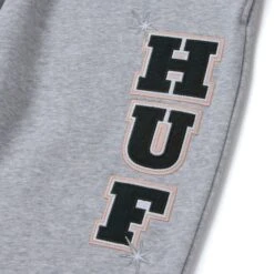 Playboy X HUF Rabbit Head Sweatpants -Best Clothing Store RABBIT HEAD FLEECE PANT GREY HEATHER PT00233 GYHTR 02