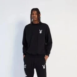 PB Rocky Point Crewneck Black -Best Clothing Store RockyPointCrewNeckSweatshirtpic3