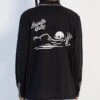 Locals Only Long Sleeve Black Tee -Best Clothing Store locals only long sleeve black tee back