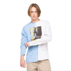 February 2019 Playmate Megan Moore Dip-Dye Long Sleeve -Best Clothing Store playboy dip dye long sleeve february 2019 cover v00142