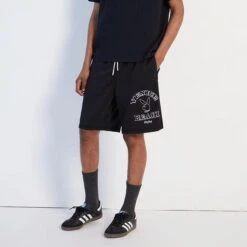 PB Venice Beach Mesh Short 17" Black -Best Clothing Store playboy venice beach mesh short