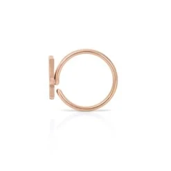 Rabbit Head Nose Ring 17 Rabbit Head Nose Ring -Best Clothing Store rabbit head nose ring rose gold side
