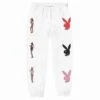 Tokyo Club Bunny Sweatpants White -Best Clothing Store white